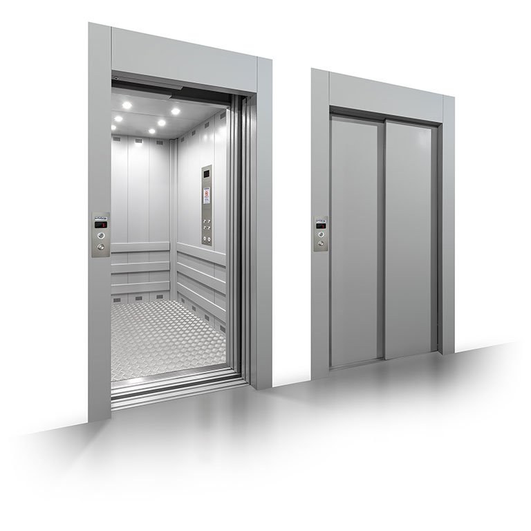Elevador comercial automático tipo maca